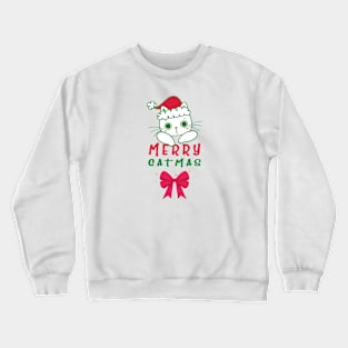 Widdy's Meowy Catmas Crewneck Sweatshirt